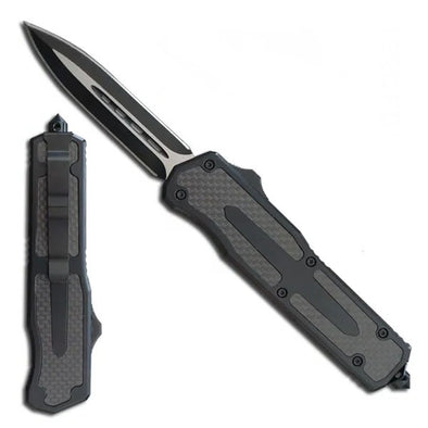Automatic Out The Front - Double Edge Carbon Fiber OTF Knife