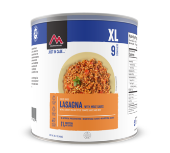 Mountain House Lasagna with Meat Sauce - Freeze Dried #10 Can