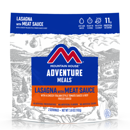 Mounatin House Lasagna with Meat Sauce - Freeze Dried Pouch