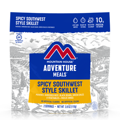 Mountain House Spicy Southwest Style Skillet - Freeze Dried Pouch - Gluten Free