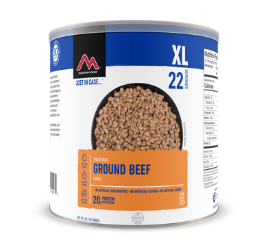 Mountain House Ground Beef  - Freeze Dried #10 Can Gluten Free